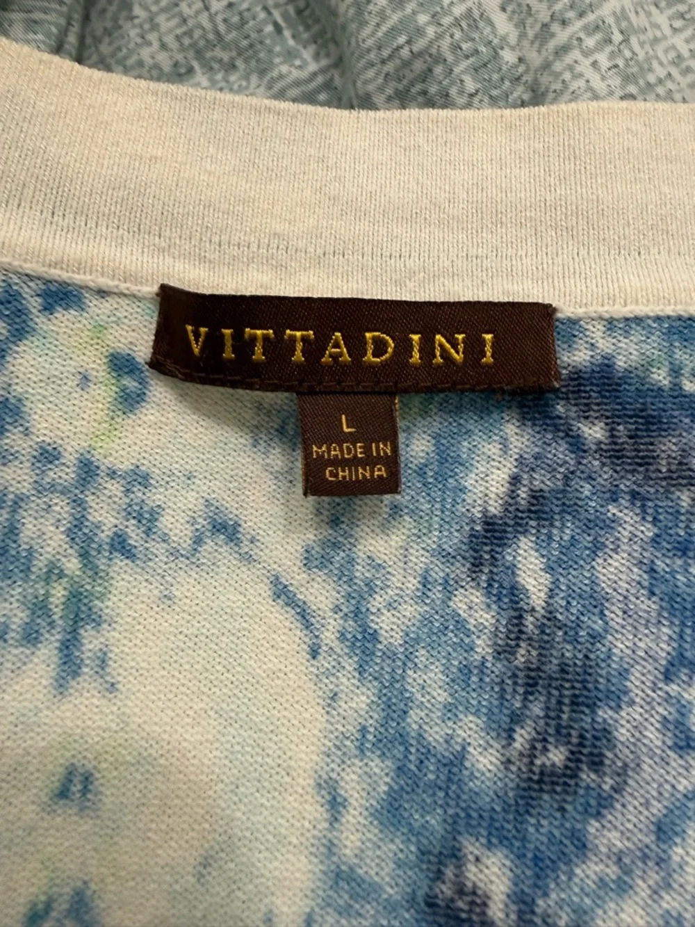 Vittadini multicolor floral / paisley cardigan (fair)